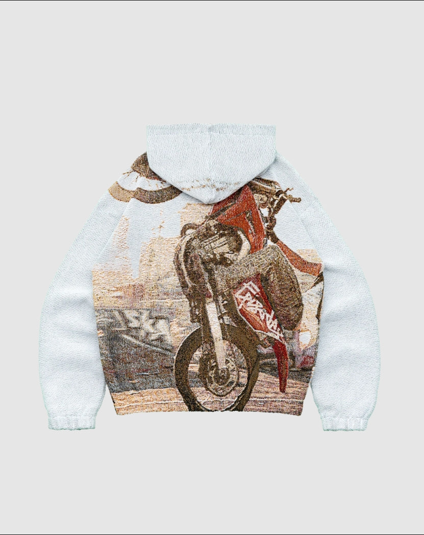 Tapestry Zip Up Hoodie