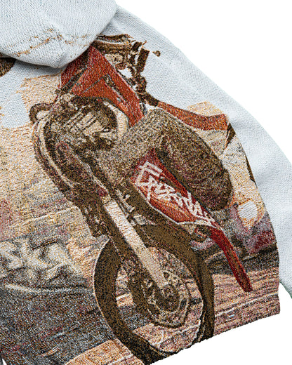 Tapestry Zip Up Hoodie