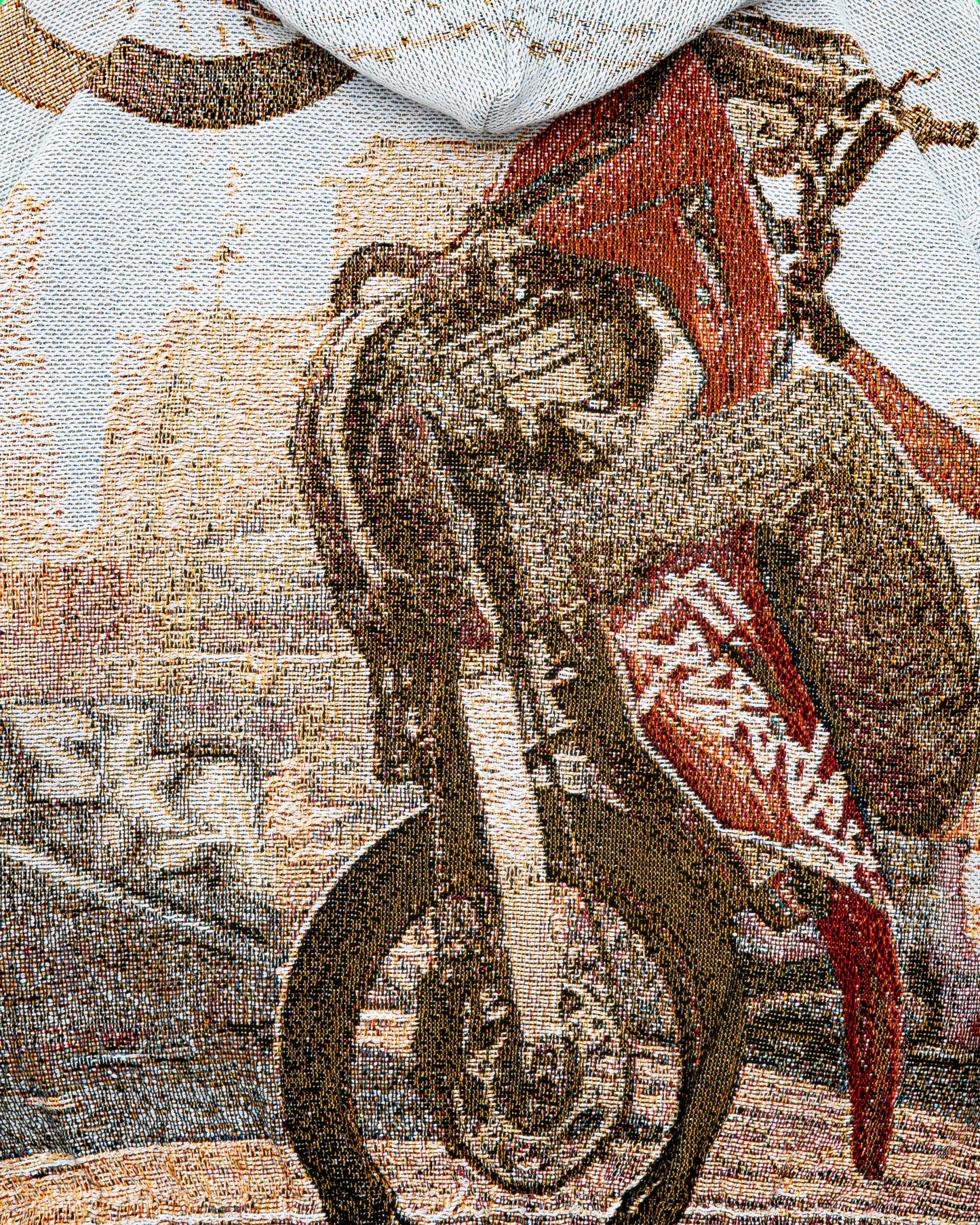 Tapestry Zip Up Hoodie